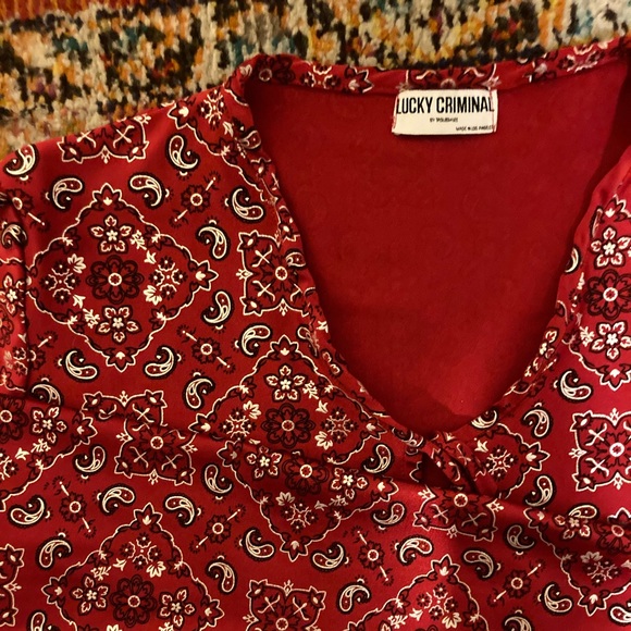 LUCKY CRIMINAL Crazy Paisley Set (sold out) - Picture 4 of 5